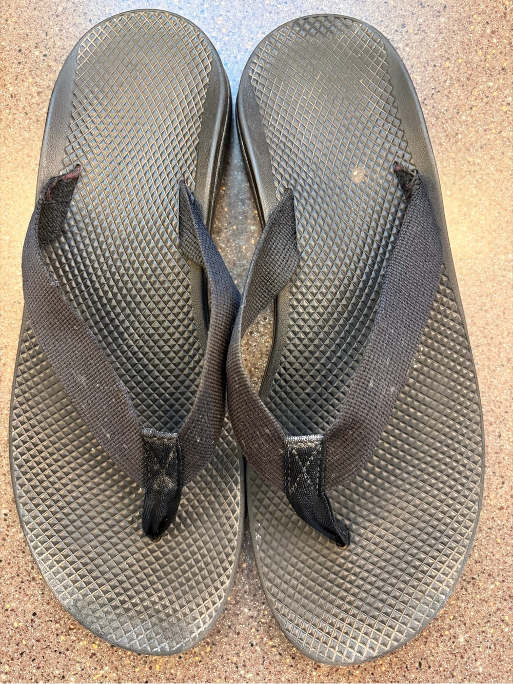 Chaco Black Flip Flop Sandals